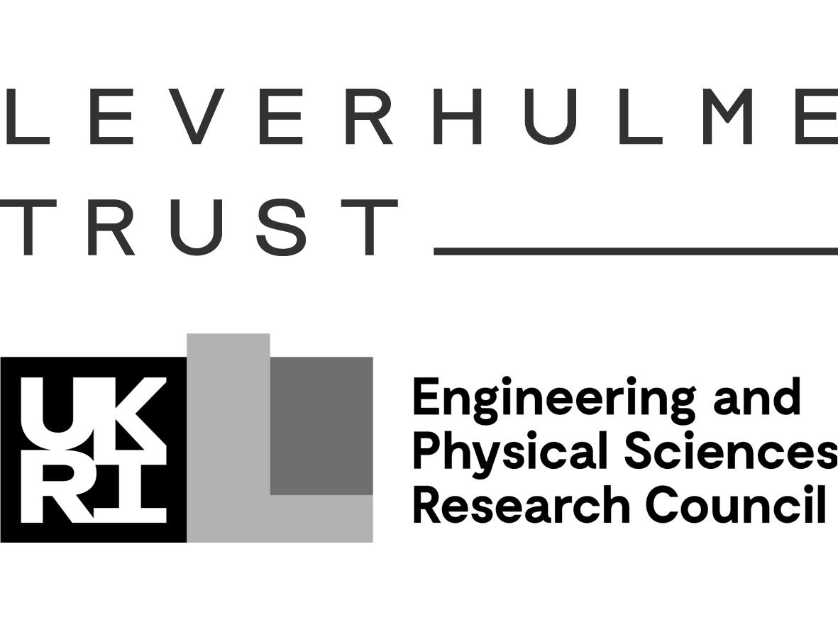 Logo image of a side profile sketch of a man followed by the words 'The Leverhulme Trust'